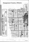 Sangamon County Index Map 001, Sangamon and Menard Counties 2001